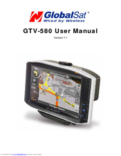 Globalsat GTV-580 User Manual