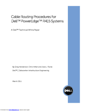 Dell PowerEdge 2420 Manual
