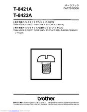 Brother T-8421A Parts Manual