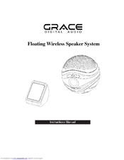 Grace Digital Audio Aquasounders AQSTR400W Instruction Manual