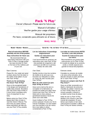 Graco Pack 'N Play 9842 Owner's Manual