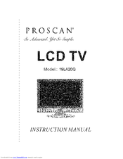 PROSCAN 19LA20Q Instruction Manual