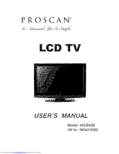 PROSCAN 42LB45Q User Manual