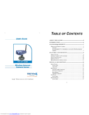 TRENDnet TV-IP100W User Manual