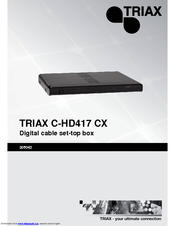 Triax C-HD417 CX User Manual