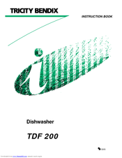 Tricity Bendix TDF 200 Instruction Book