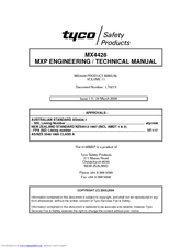 Tyco MX4428 Technical Manual