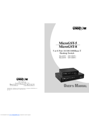Unicom MicroGST-5 User Manual
