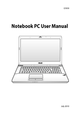 Asus G74SX-3DE User Manual
