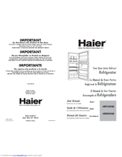 Haier HRF10WNBWW - Appliances Refrigerators - 10.5 cu. ft User Manual