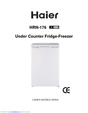 Haier HRN-176 User Instructions