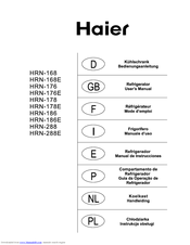 Haier HRN-168 User Manual