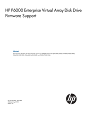 HP EVA3000 Firmware Support