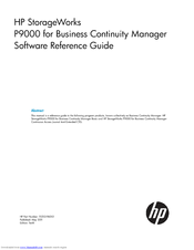 HP HPE XP P9500 Reference Manual