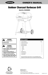 Uniflame CBC900WRS Owner's Manual
