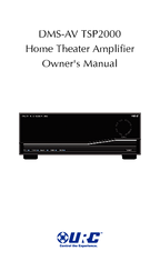 Universal Remote Control DMS-AV TPS2000 Owner's Manual