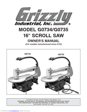 Grizzly G0735 Owner's Manual