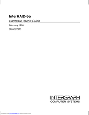 Intergraph InterRAID-8e Hardware User's Manual