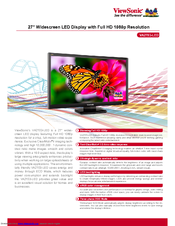 ViewSonic VA2703-LED Specification