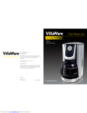 Villaware NDVLCD0000 Owner's Manual