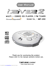 Iriver iMP-250 User Manual