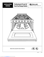 Jenn-Air Pro-Style PRD3030 Installation Manual