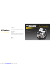 Villaware NDVLWFBFS1 Owner's Manual