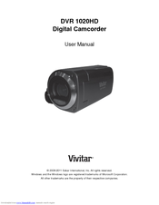Vivitar DVR 1020HD User Manual