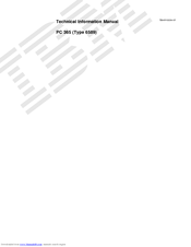 IBM PC 365 Manual