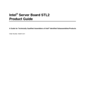Intel STL2 Product Manual