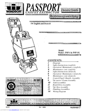 Windsor PASSPORT PSP-IG Owner's Manual