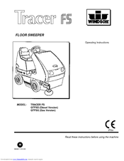 Windsor TRACER FS QTFSD Operating Instructions Manual