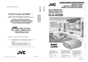 Jvc DLA-HD550 Instructions Manual