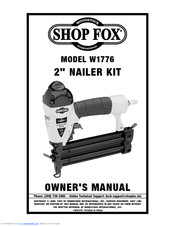 Shop fox SHOP FOX W1776 Owner's Manual