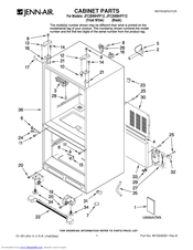 Jenn-Air JFC2089HPF12 Parts List