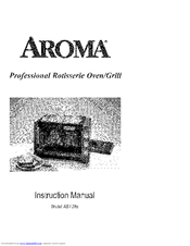 Aroma ABT-285 Instruction Manual