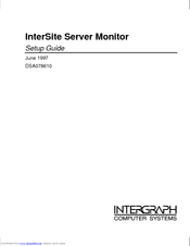 Intergraph InterSite Setup Manual