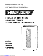 Black & Decker BPC14CJ Use And Care Book Manual