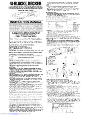 Black & Decker PD600 Instruction Manual