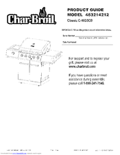 CHAR-BROIL 463214212 Product Manual