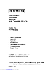 CRAFTSMAN 919.167802 Owner's Manual
