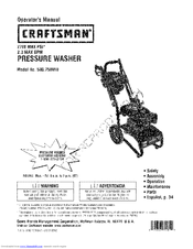 CRAFTSMAN 580.750910 Operator's Manual