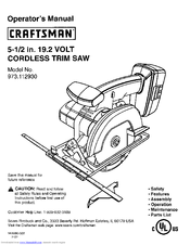 Craftsman 973.112930 Operator's Manual