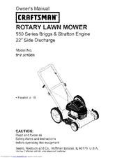 CRAFTSMAN 917.371351 Owner's Manual