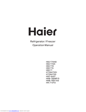 Haier HB21TB User Manual