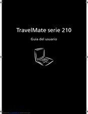 Acer TravelMate 210 series Guía Del Usuario