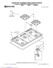 Jenn-Air JGC1536ADW15 Parts List