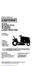 CRAFTSMAN 917.272260 Owner's Manual