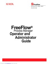 Xerox FreeFlow Operator And Administrator Manual