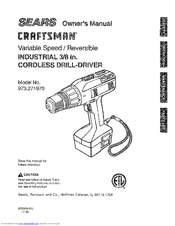 Craftsman 973.271970 Owner's Manual